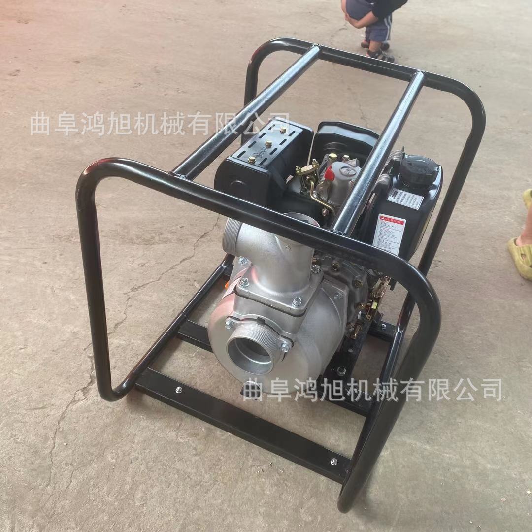 2寸小型柴油机水泵 框架款大流量卧式清水泵 常柴柴油机匹配