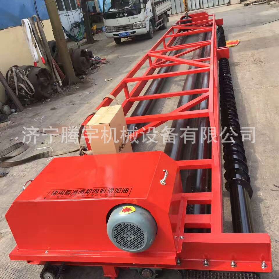 三辊轴混凝土路面摊铺振捣机