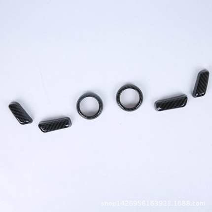 19XC40座位调节开关饰框适用沃尔沃XC60座椅升降开关亮片改装YM