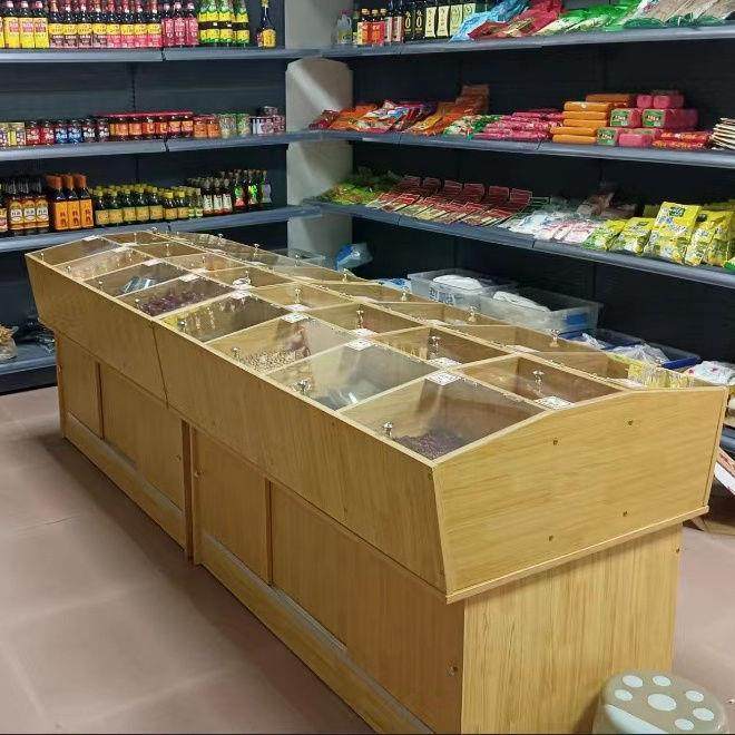 超市杂粮柜展示柜干货米斗干果货架粮油店超市透明展示盒展示架,影音电器,更多影音配件,淘宝优惠券,粉丝福利购,淘宝优惠卷