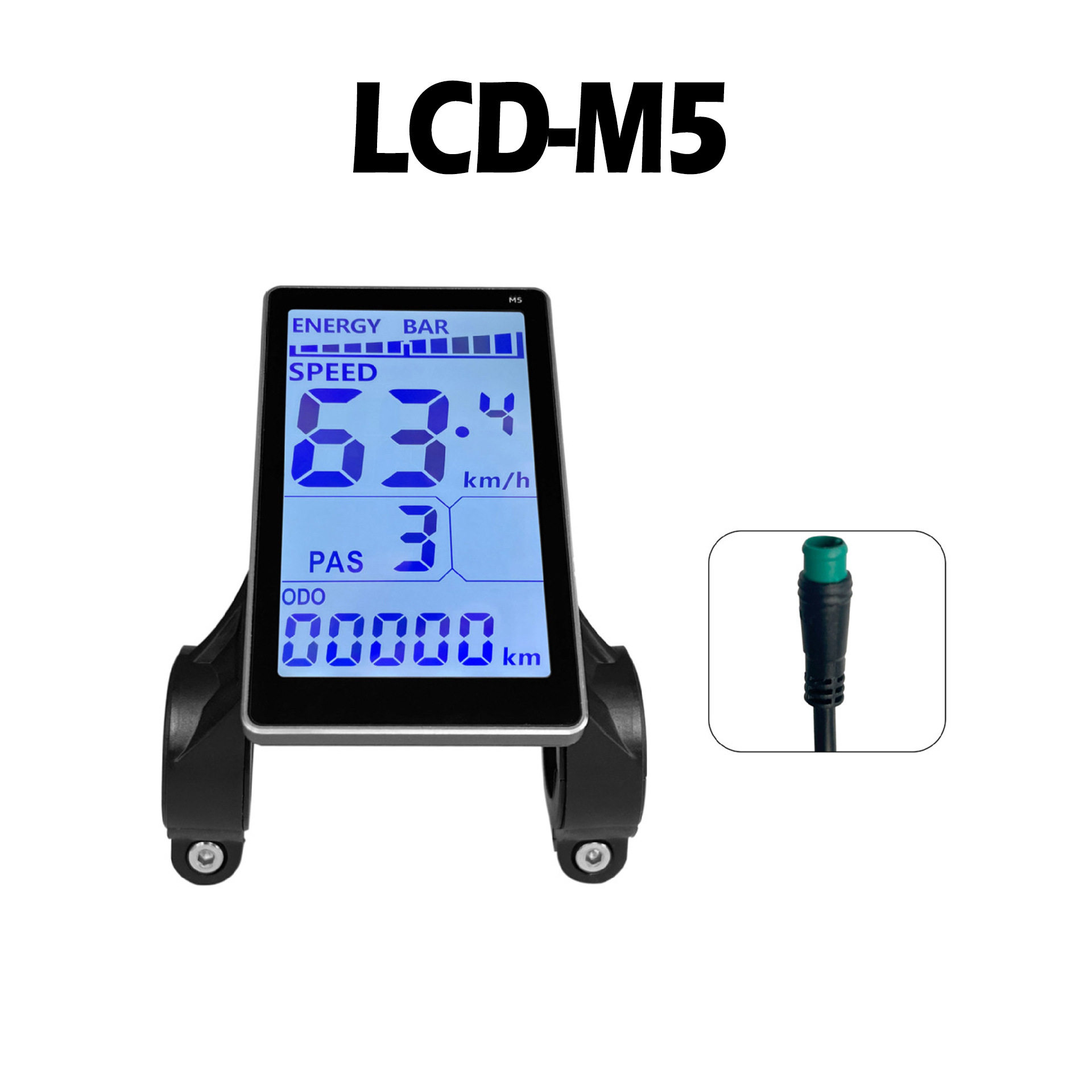 LCD-M5电动滑板车智能仪表防水