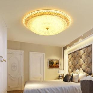 LED吸顶灯卧室灯欧式房间灯简约大气家用书房过道走廊阳台吸顶灯