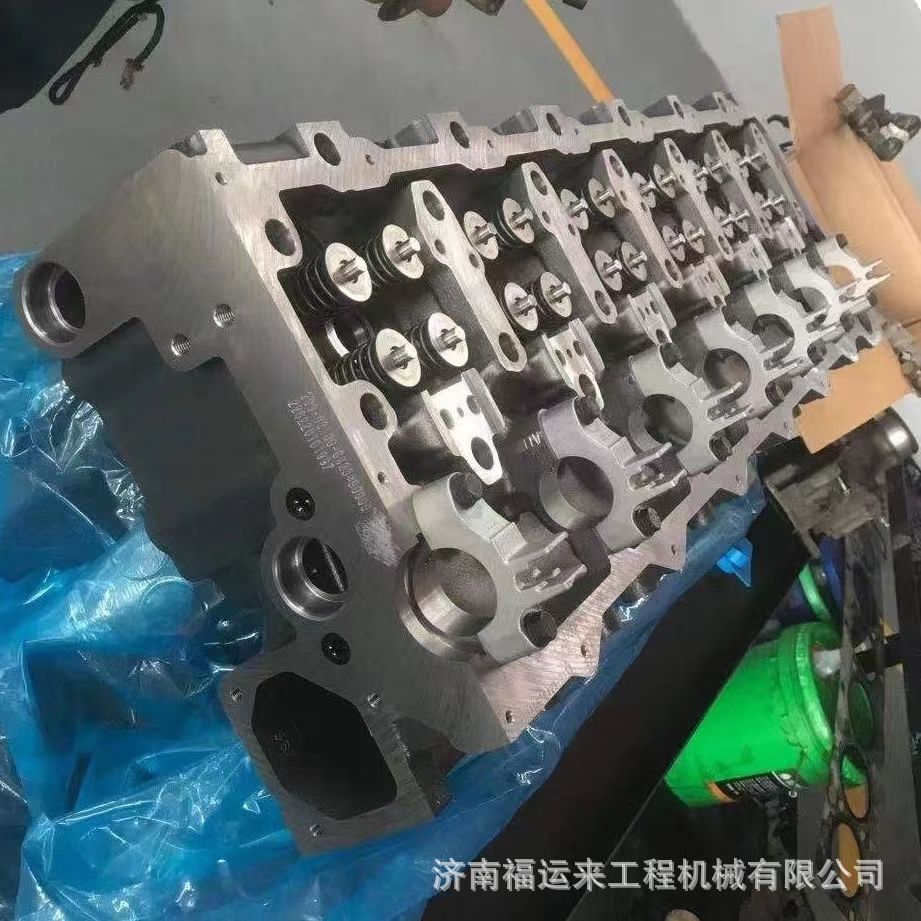解放J6发动机缸盖缸体总成