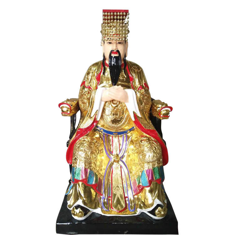 玉皇王母神像玉禅祖师神像泰山爷泰山奶奶神像塑像树脂玻璃钢