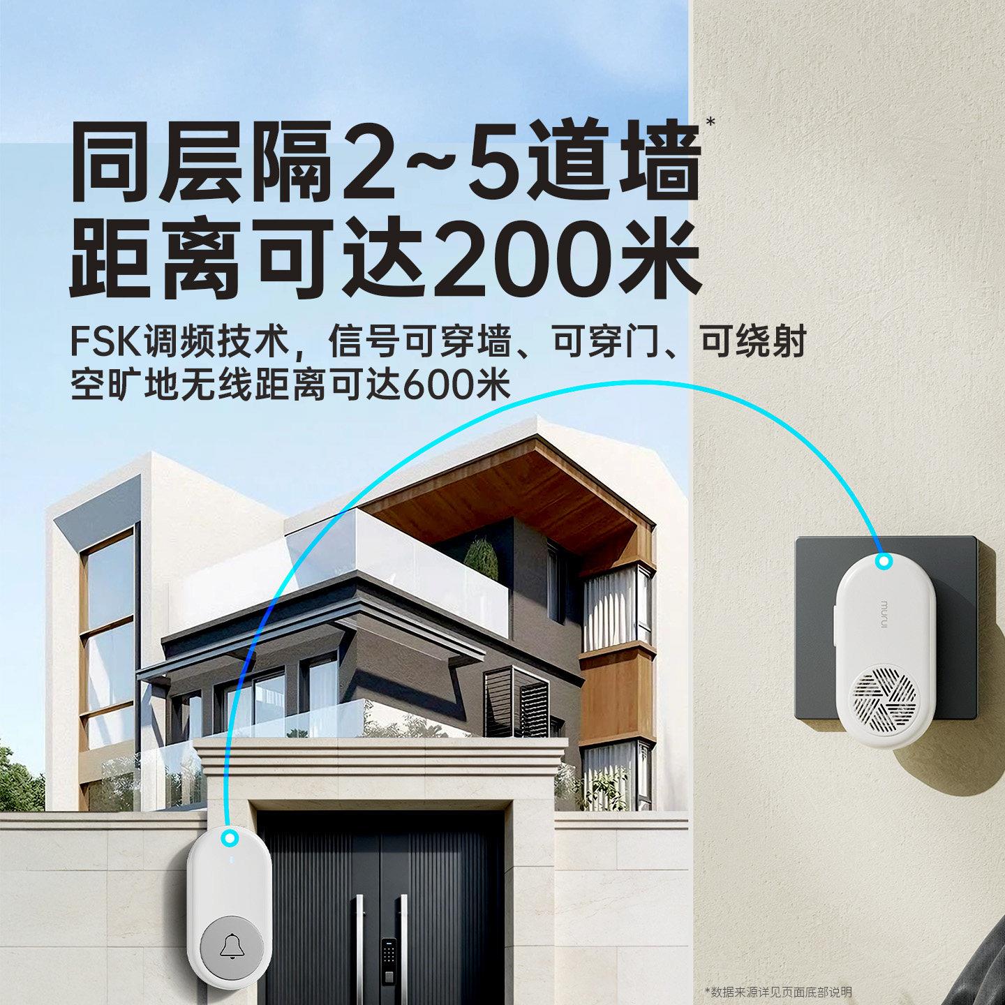 老人呼独叫器无线家用居老年距人楼上楼远离远程一键紧急下报警器
