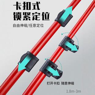 摺叠捞全888套实捞小鱼网兜网三角碳素结可伸缩杆大号钓专用神器