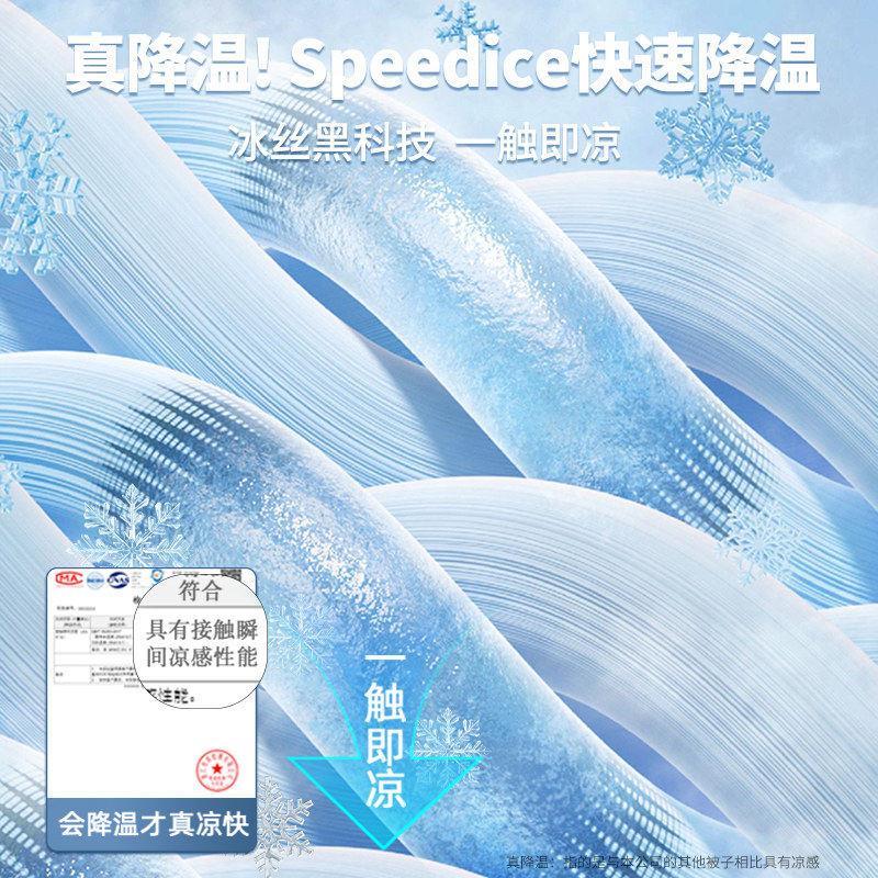 被226新款夏凉被空调凉感冰丝XB08C260被免被罩被褥四件套宿单人0