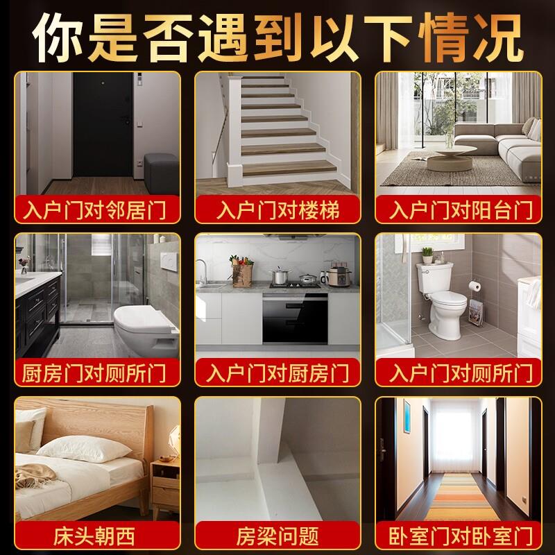 财真品五帝钱对门葫芦吉挂件纯黄铜入户门祥结铜WPZ钱招门古币压