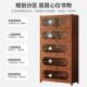 收书架置物落sj 7.19架书柜纳柜一体靠地墙收纳家用实木带门防尘