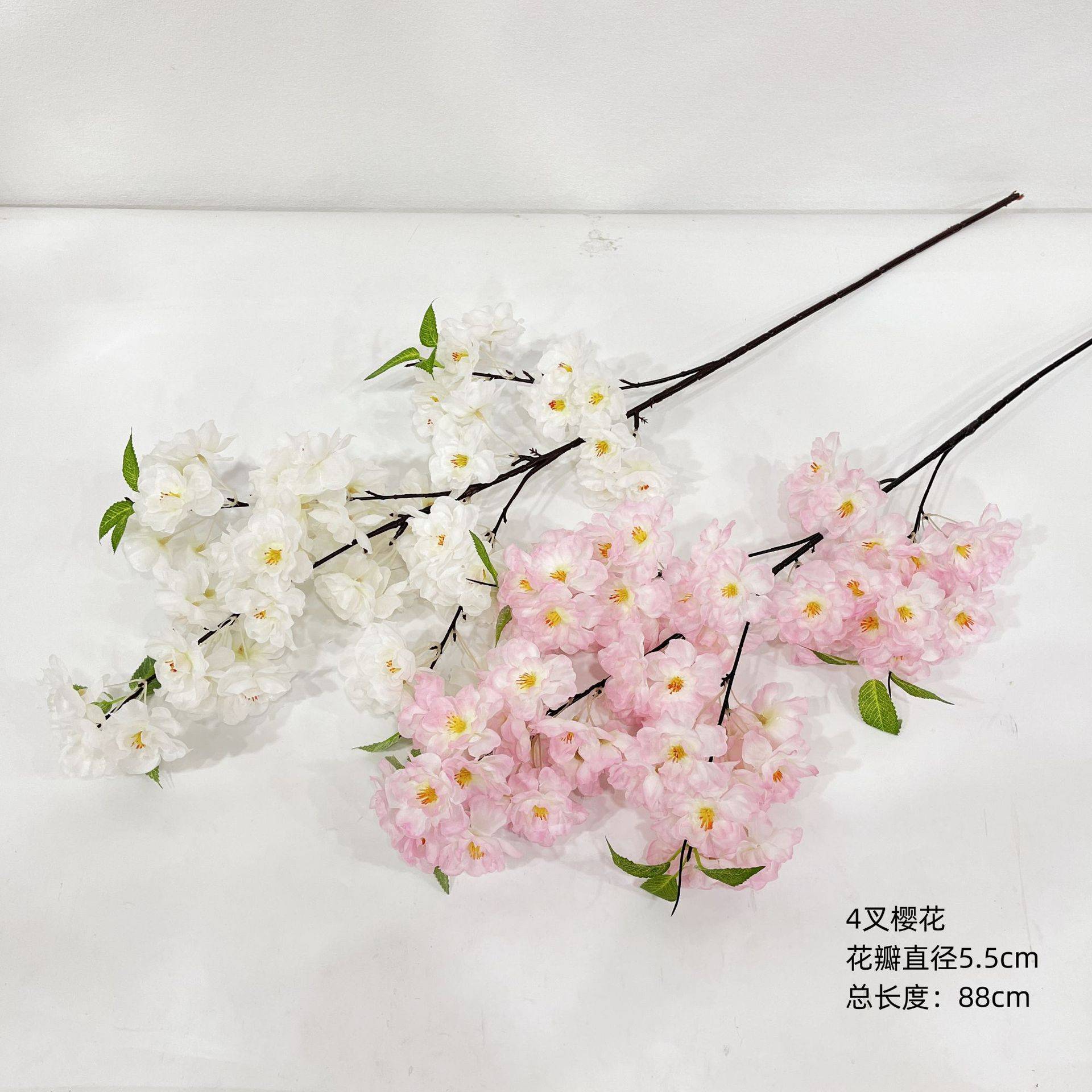 直销仿真樱花枝 樱花树 桃花树 影插花家居棚造景布置装饰