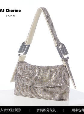 EARR斜挎钻石包包女款手提包新款轻奢小众高级女包精致小包包