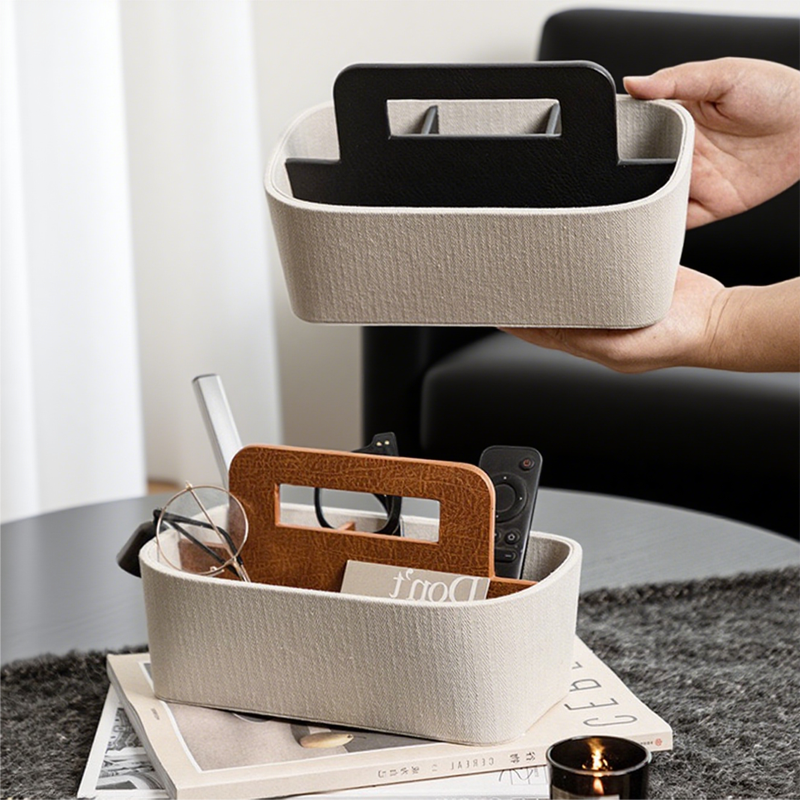 中古客厅茶几遥控器收纳盒置物盒