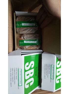 精密原装进口SBG25FL直线导轨滑块 SBG20 25 30 35 45 55 65包邮