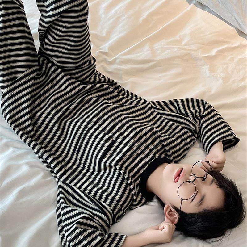 儿童装男童秋装睡衣春秋款2025新款长袖大童秋季青少年家居服男孩