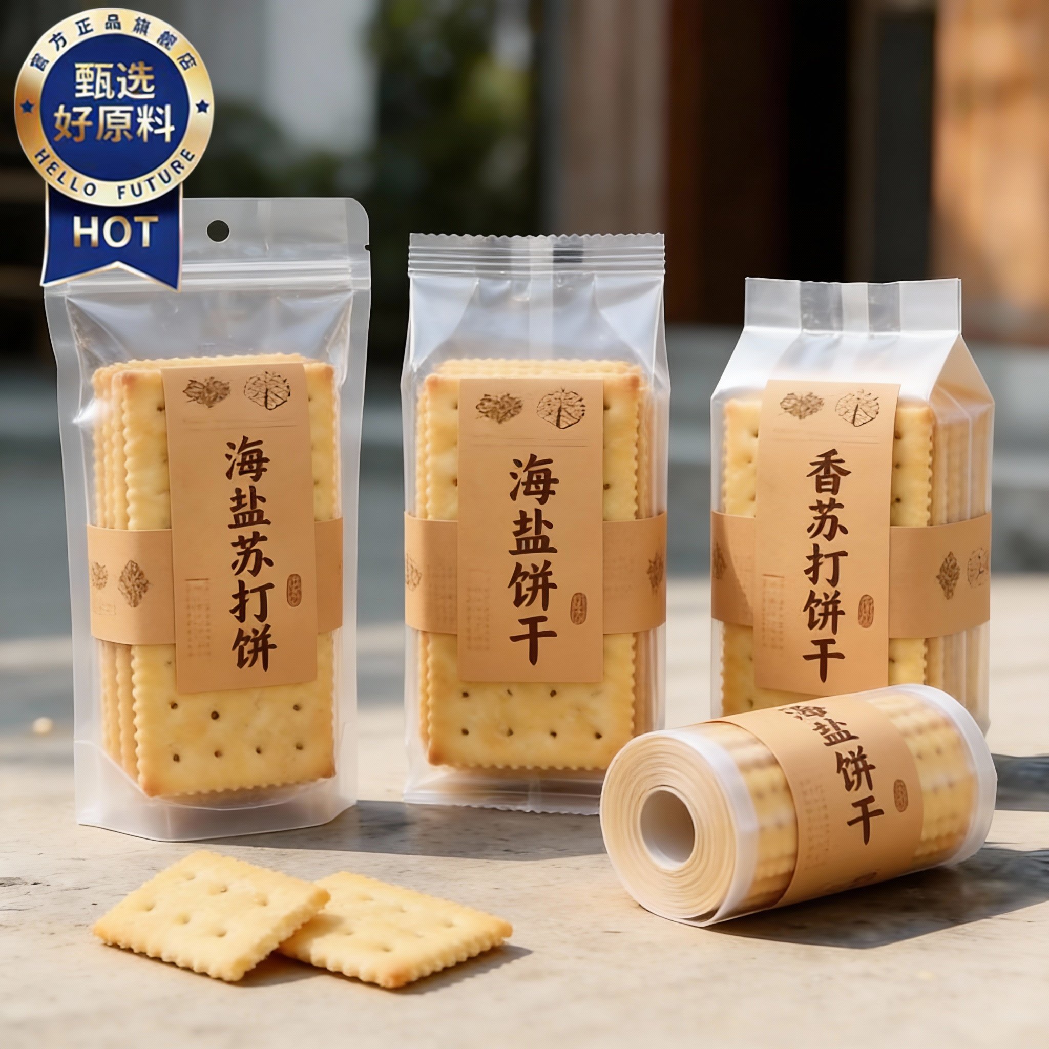 海盐苏打饼干养胃治胃酸无糖咸味碱性孕妇零食早餐健康官方旗舰店,零食/坚果/特产,苏打饼干,淘宝优惠券,粉丝福利购,淘宝优惠卷