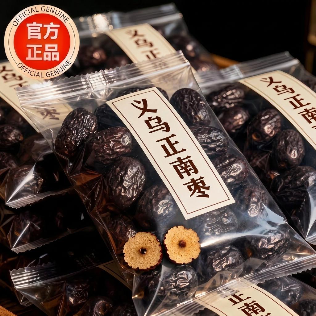 正宗浙江义乌正南枣特级官方旗舰店正品黑枣大乌枣无添加孕妇煲汤