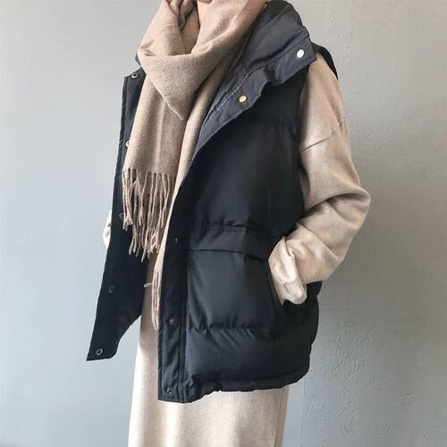 Korean loose short down cotton jacket 韩版宽松短款羽绒棉服女