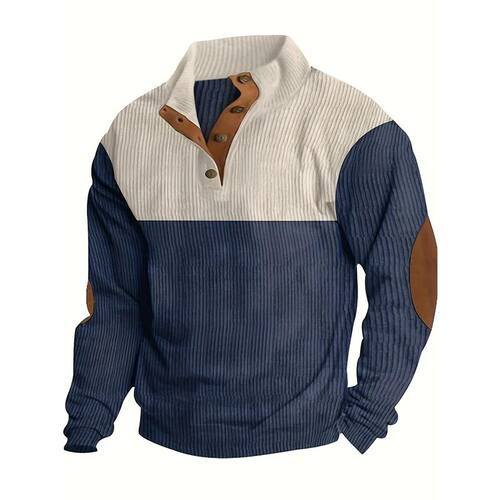 loose color blocked long sleeved sweatshirt 宽松拼色长袖卫衣