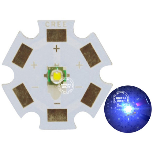 3W高亮冷白3535灯珠10000K 20000K 海水鱼缸LED灯珠替代CREE灯珠