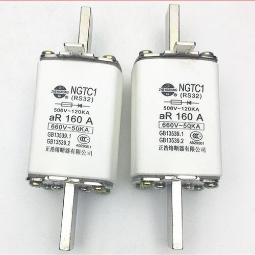 正浩NGTC1-250A 200A160A RS32 500V快速陶瓷保险熔断器 熔芯