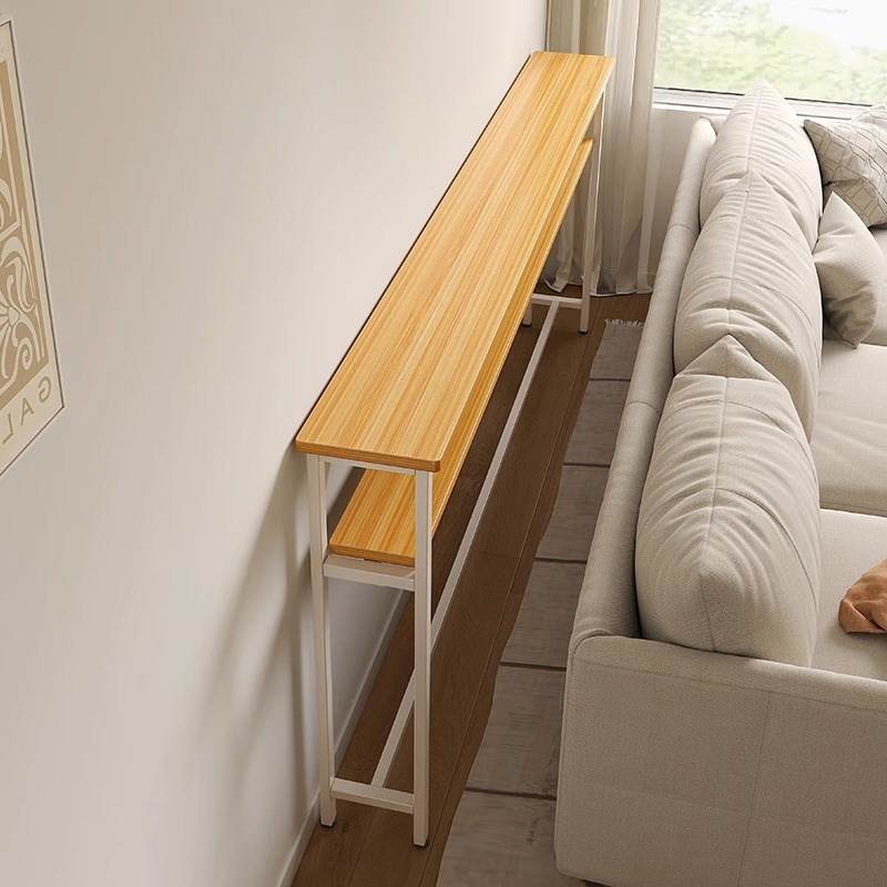 床边床尾客厅沙发后置物架窄柜子长条靠墙夹缝柜收纳落地现代简约