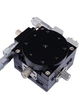 速发XYR高60 LS60-旋转微叉导轨轴精度手动位移滑台光学平台交调