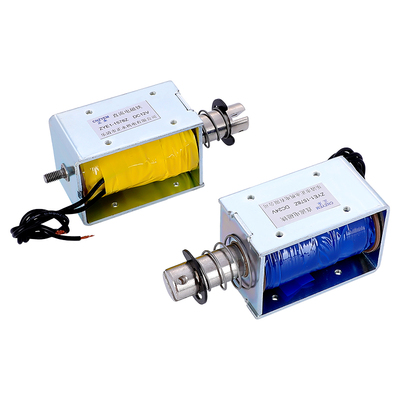 速发直流 贯通式 推拉式 框架式电磁2ZYE1-1574Z  铁8V12V 行程25