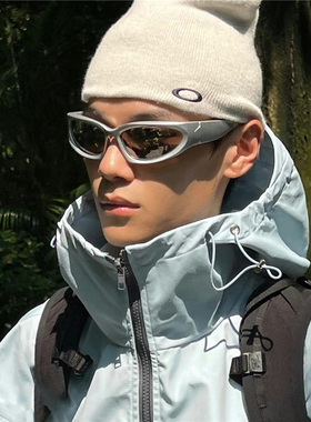 速发y2k赛博镜行墨骑级感嘻哈复古防晒户动运外防风男款