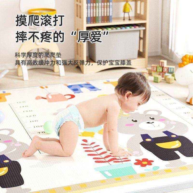 现货宝宝爬行垫加厚婴儿客厅防水防滑爬爬垫N儿童环保泡沫地垫防