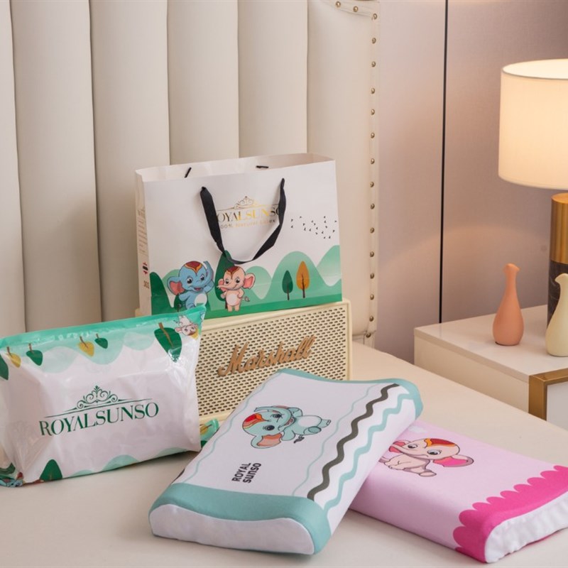 速发迎十里胶乳儿童枕头