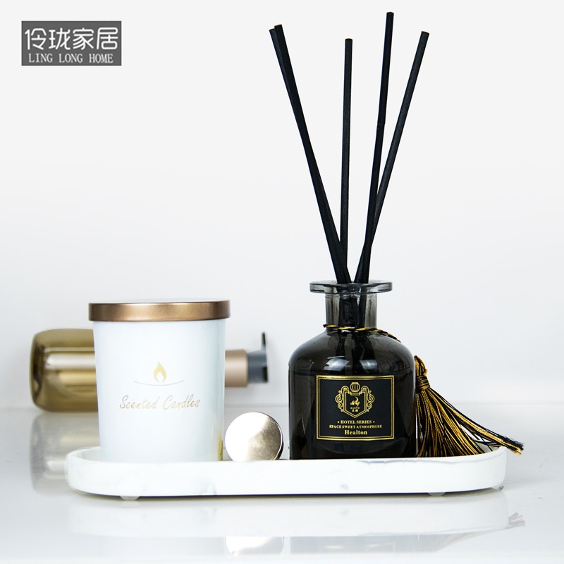 速发样板房洗手间小摆件洗店卫生下酒手台托盘卫生间镜子间面托盘