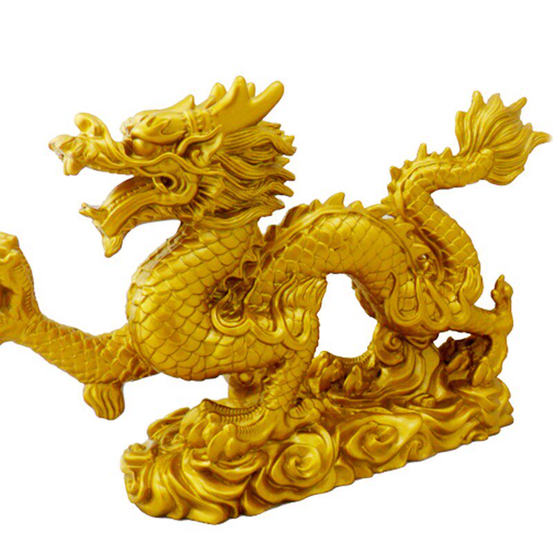现货仿纯铜青龙白虎风水龙摆件工艺品铜质龙汉龙镇宅十二生肖金龙
