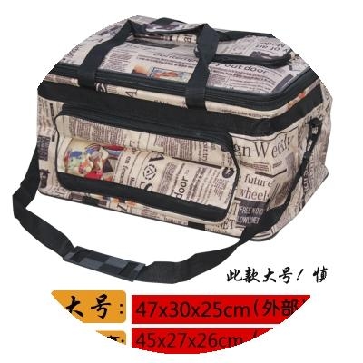 速发防水工艺箱布具箱 帆布折叠水粉颜料包美术画箱画袋背手提收