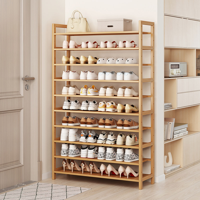 速发置物可入户鞋架大容量多层架调节防尘门后收柜宿舍屋鞋纳神器