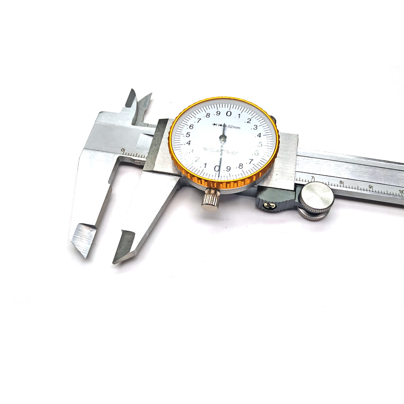 速发带表卡尺高精度不锈钢工业级油代表0标卡尺0-游0mm0-150-200