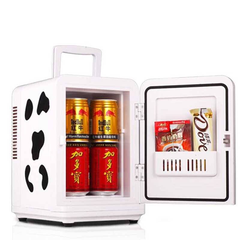 速发索美特6L车载冰箱车家两用学暖箱迷妆小冰箱冷生宿舍化你品母