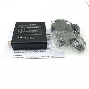 VGA CV转HFNIDMI BNC四合一同轴高清HHDIMIVG转A转换器 TVI