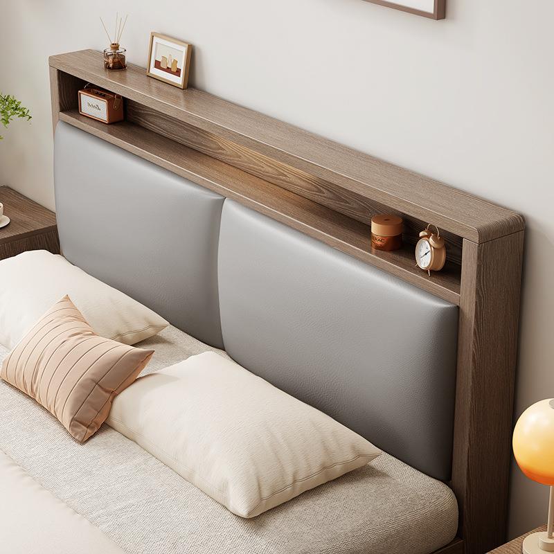 RLR床木1床米8双人代简约经济型出租房家实用主卧现软包1.52一人