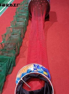 黑坑专用鱼护加厚150桶塑大容量带孔漏水ASP料养桶殖装鱼涂胶蓝色