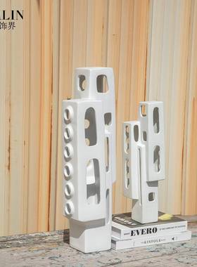 美联饰界陶瓷样玄关摆居件室内客家厅板间装饰现代创意MJN饰品工