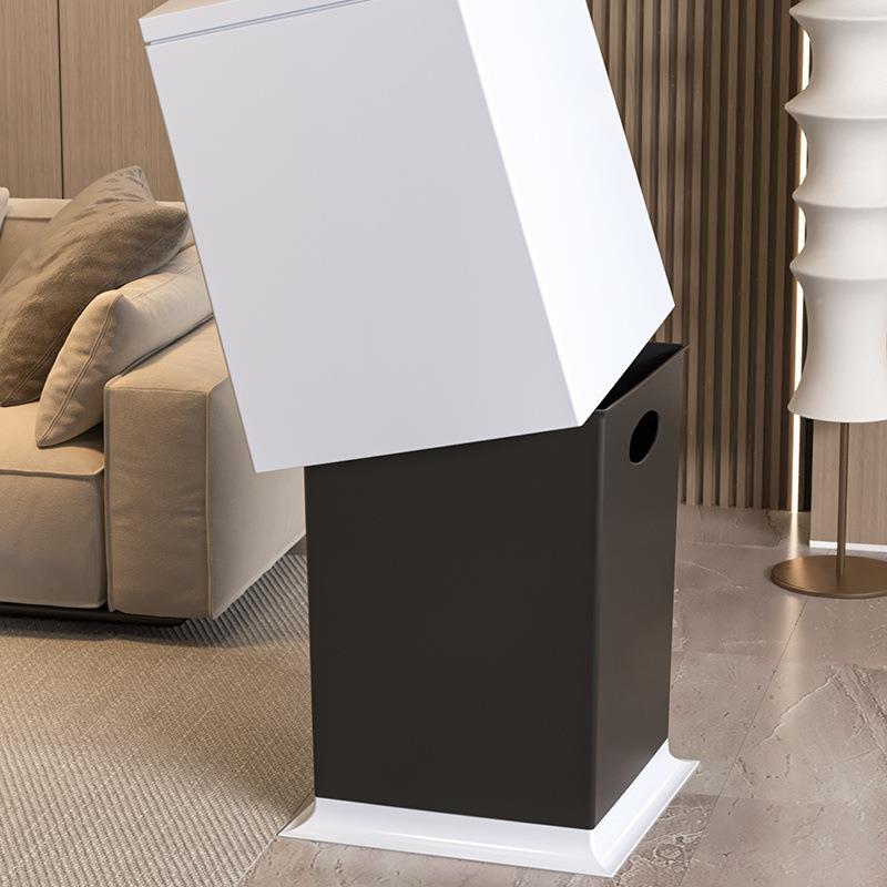 方形圾桶KAV生间厕所用垃2025卫新款高颜值按压式家用客厅轻专奢