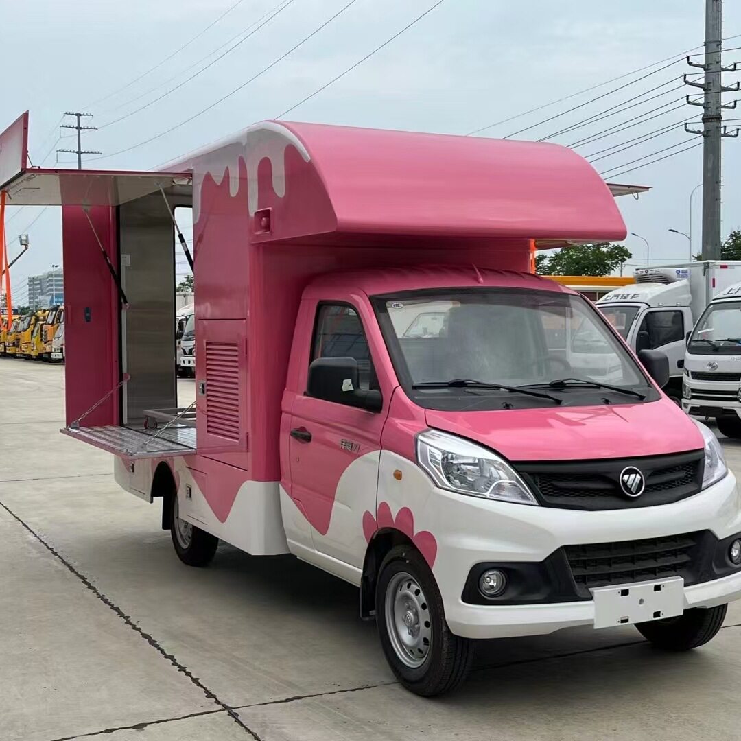 厂家直销各类型移动摊贩车 移动的商铺经济实惠 可卖小吃快餐冰
