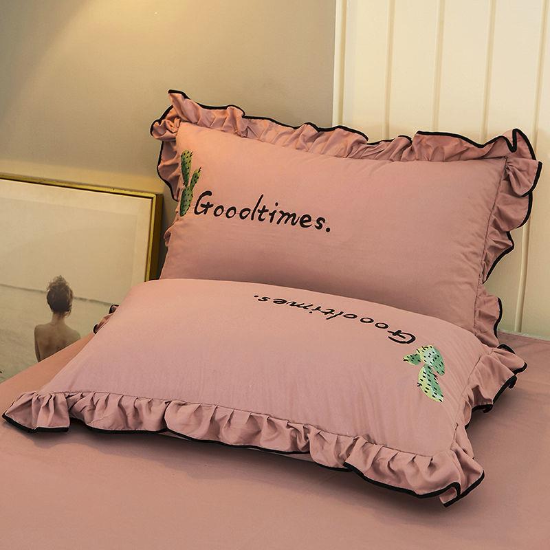 公主床米罩床裙单蕾丝花边欧件式....床套式防无品牌/滑保护套