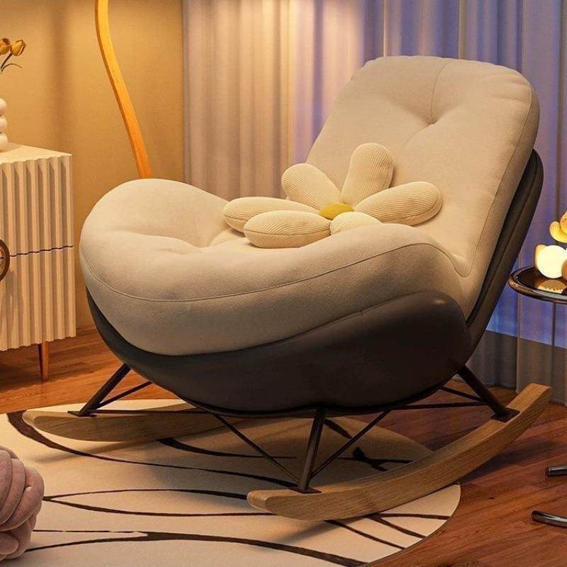 卧室舒适加人厚企鹅32429摇椅懒发大人沙躺椅成客厅单人阳台家人,住宅家具,摇椅,淘宝优惠券,粉丝福利购,淘宝优惠卷