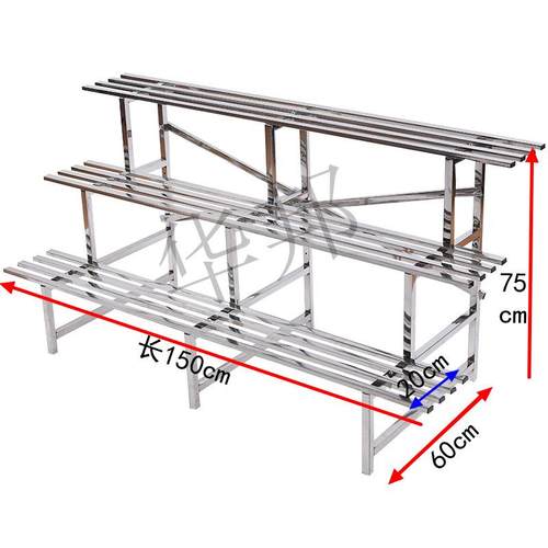 盆不钢架花阳台户外多锈层阶梯花盆置物架室内OTV落地多肉花架花