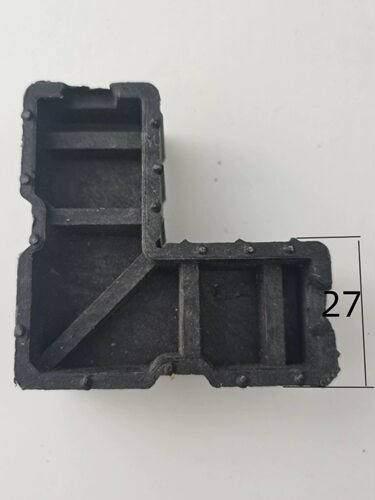3030方管角码塑料直角L型90°拐角转角连接件固定件铝型材钢管