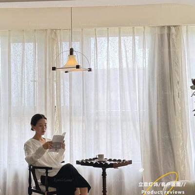 Lynn's立意布艺33271中餐厅吊灯古室卧复古阳台飘窗主卧法式茶室