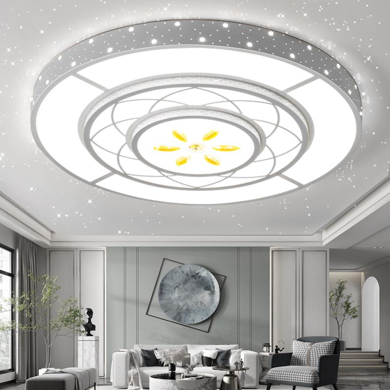 ?大客厅灯2025年新款无品牌/圆形大LED灯吸顶气大简约现代灯家用