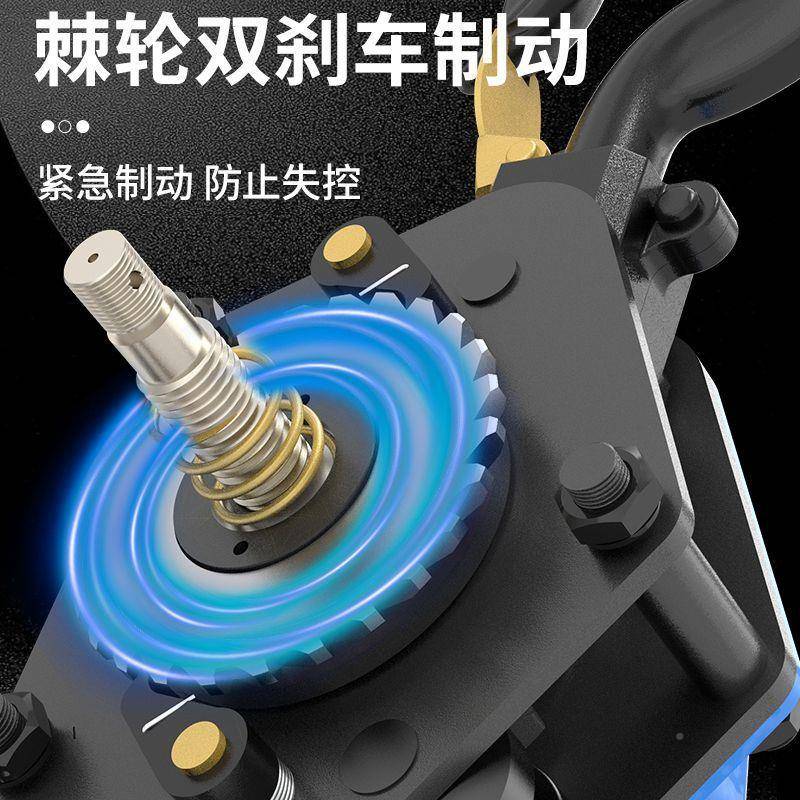 手CME扳葫芦手拉紧线器075T1/2/3吨手携引动.倒链手摇牵手板便式