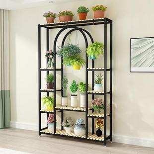 W7花架子客VDV台多铁艺层花店花架置物架厅阳室内落地多肉绿萝花
